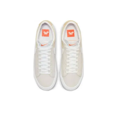 Nike Blazer Pro GT Iso Износостойкий и Легкий Низкий Топ Кроссовки для скейтбординга Мужской Экрю