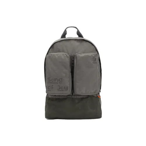 SONG OF JOY Устойчивый к истиранию Splash PROOF Нейлон UTO Рюкзак Унисекс STEP Suburban Зеленый Черный юмор