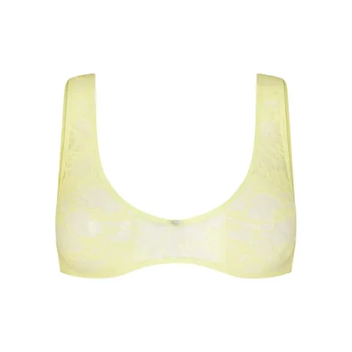 SKIMS Эластичный Кружево Plunge Бюстгальтер Женский 1 Пачка Lemonade