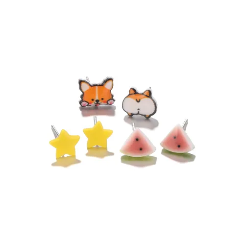 Clect Керамика Серьги-гвоздики Женские