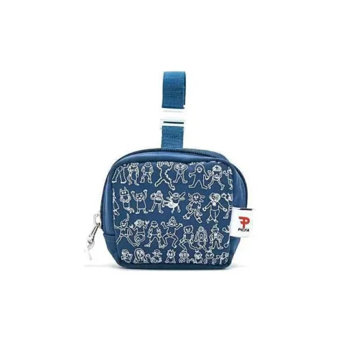 CILOCALA Нейлон Монетница Мини Унисекс Синий