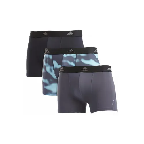 Adidas 3 упаковки Черный + Камуфляж + Темно-серый Мужские боксер-шорты
