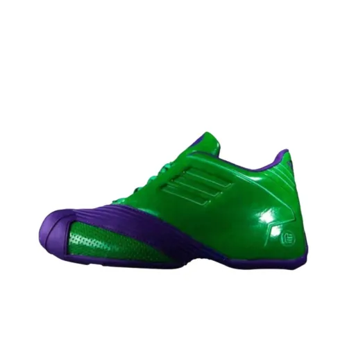 Adidas T Mac 1 Амортизаторы Устойчивые к истиранию Бейсболка Мужская Фиолетово-зеленый