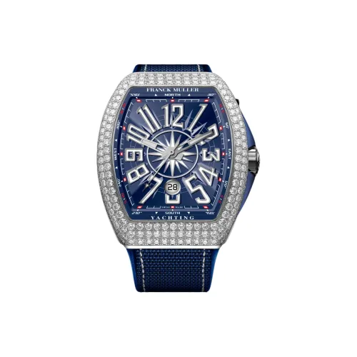 Franck Muller Автоматический Механический Часы для Мужчин 44mm*53,7mm Синий