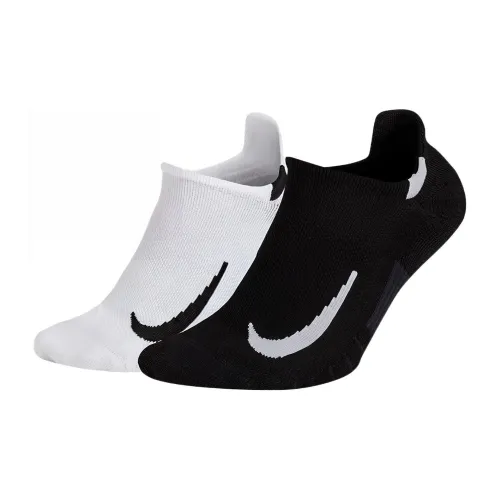 Nike 2 упаковки белых + черных мужских носков