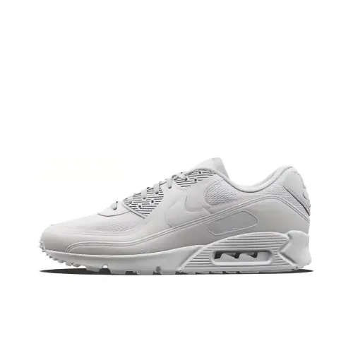 Nike Air Max 90 By YOU Амортизация Низкий Топ Повседневная Обувь Мужская Белая