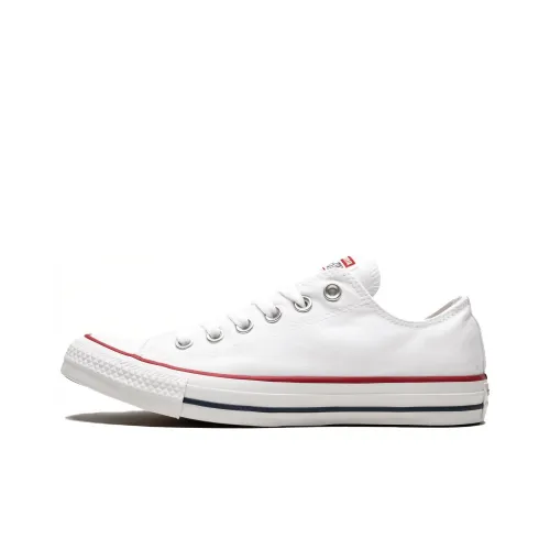 Converse Chuck Taylor ALL STAR OX Женские Износостойкие Дышащие Низкие Кеды Женские Белый Красный