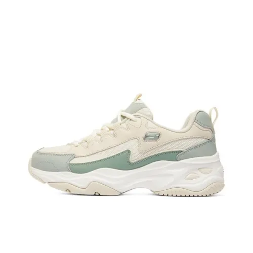 Skechers D'LITES 4,0 Low Топ Кроссовки с Толстой Подошвой Женские Естественный