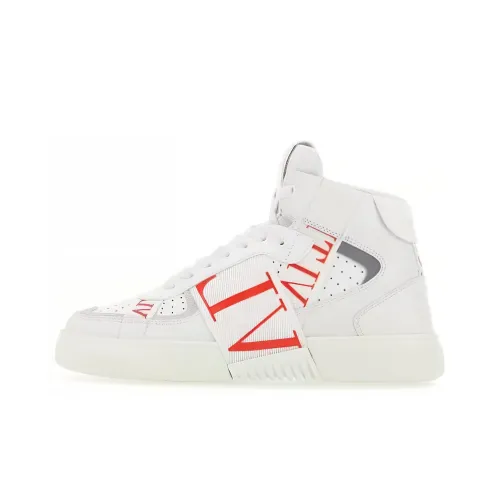 Valentino VL7N Высокий Топ Стильные Скейтбординги Женские Белые