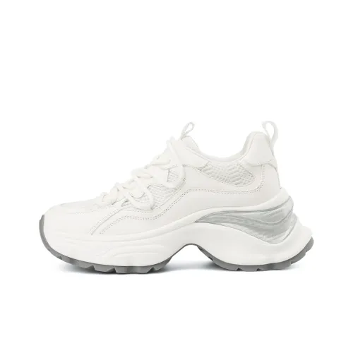 Rosa Bianca Амортизация Противоскользящий Устойчивый к истиранию Дышащий Увеличение высоты Низкий Топ