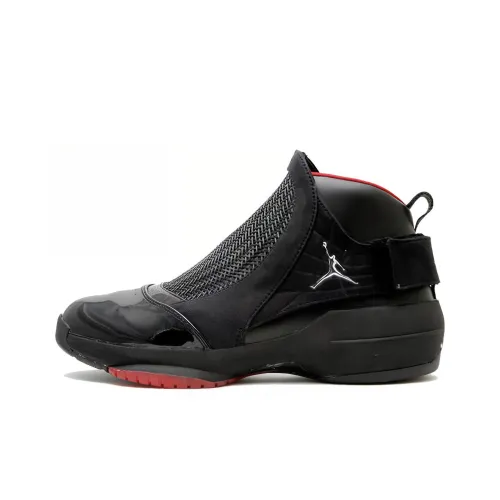 Jordan Air Jordan 19 Retro Темно-красный CDP High Top Баскетбольные кроссовки Мужские Черный Красный Выпуск 2008 года