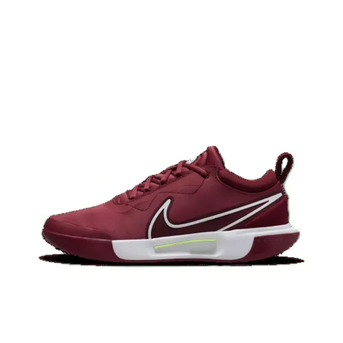 Nike Court Zoom Pro Амортизаторы Shock противоскользящие низкий топ теннисные кроссовки мужские красные