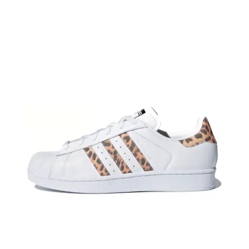 Adidas Originals SUPERSTAR LOW Топ Скейтборд Кроссовки Женские Белые