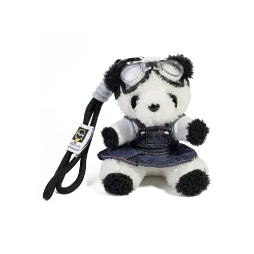 X3COMMUNE Корейский стиль Майярд Пилот Панда Куклы Плюшевый Брелок 12 см Рекомендуемая высота