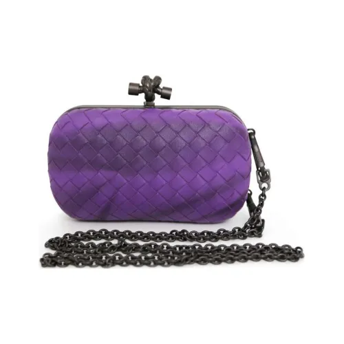 Bottega Veneta Кожа Через плечо Клатч Унисекс Фиолетовый