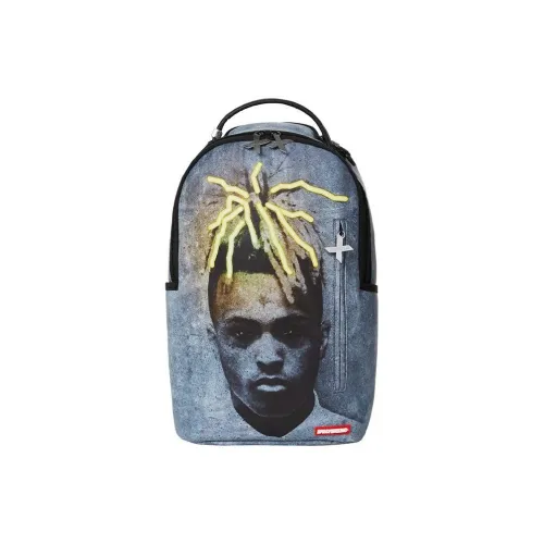 SPRAYGROUND Рюкзак из синтетической кожи стандартный унисекс синий и многоцветный