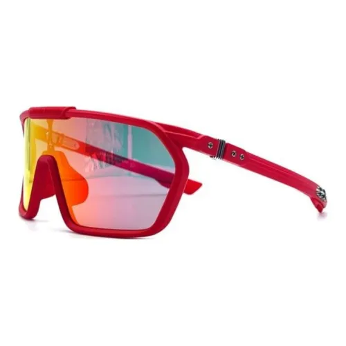 Chrome Hearts Нейлон Ацетат Нерегулярная форма Солнцезащитные очки Мужской Красный