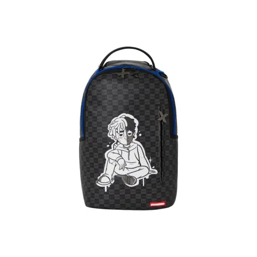 SPRAYGROUND Рюкзак из веганской кожи унисекс черный
