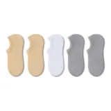 5 пар (хаки + хаки + светло-серый + светло-серый + белый)