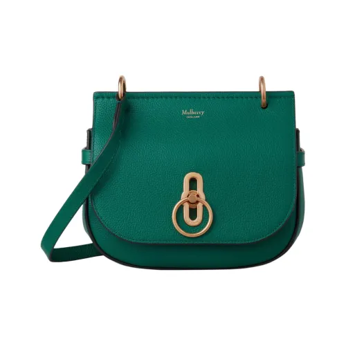 Mulberry Мягкая крупнозернистая текстура коровьей кожи сумка через плечо плечевая сумка стандартная женская павлиний зеленый