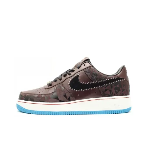 Nike Air Force 1 Термостойкий Slip-Resistant Низкий Топ Скейтбординг Кроссовки Унисекс Умбра