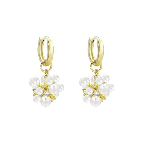 Yi Can Oxidized Кубический цирконий Серьги Женские