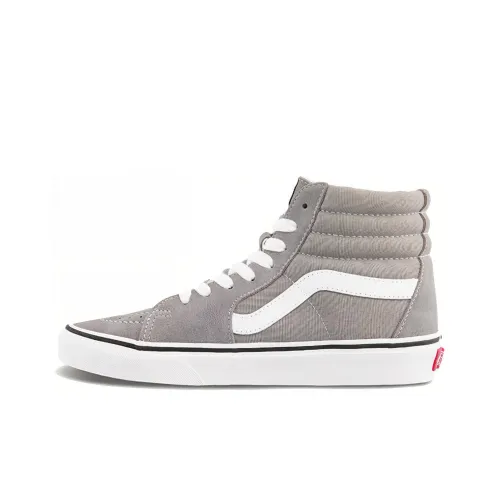 VANS SK8 High Топ Скейтборд Кроссовки Унисекс Серый