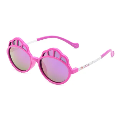 Диснеевские принцессы TR90 Нерегулярная форма Солнцезащитные очки Детский Красный сливовый Фиолетовый