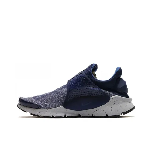 Nike Sock Dart SE Премиум Амортизация Низкий Топ Casual Унисекс Синий Серый