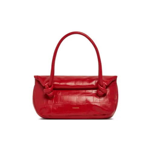 JIL SANDER Телячья кожа Одно плечо Сумка Маленькая Женская Красная