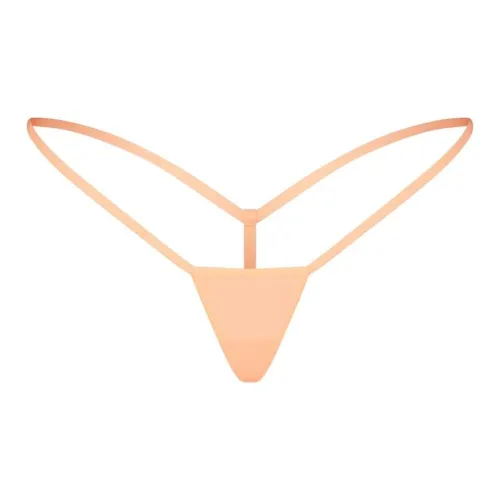 SKIMS FITS EVERYBODY Микро Стринг Трусы Женские 1 Пачка Выцветший NECTAR Выцветший Nectar