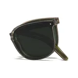 Глубокий космос Зеленый Складные Солнцезащитные очки [Поляризованные]