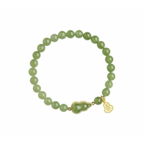 MUYAN Цветное стекло Двойной Браслет с бусинами Счастье Женские