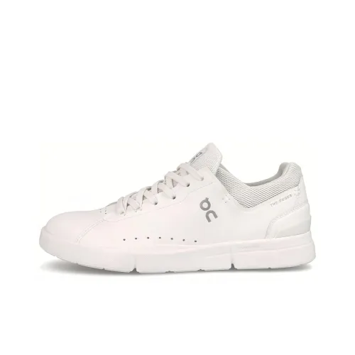 FEIDELEI x On The Roger Advantage Slip-Resistant Abrasion-Resistant Low-Top Skateboard Shoes Men's White FEIDELEI x On The Roger Advantage противоскользящие устойчивые к истиранию низкие топ скейтборд обувь мужская белая