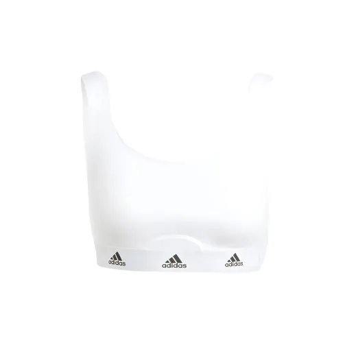 Adidas ACTIVE COMFORT COTTON SCOOP Бюстгальтер BRALETTE UNDERWEAR Бюстгальтер Женский Белый