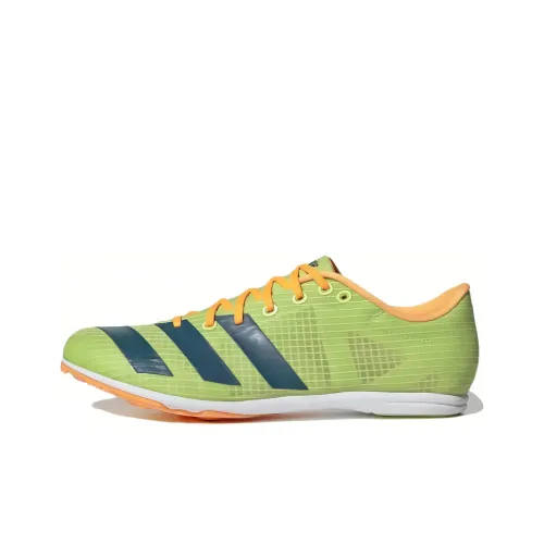Adidas Distancestar Slip-resistant Abrasion-resistant Low Top Casual Running Shoes Men's Fresh Green Adidas Distancestar Противоскользящий Устойчивый к истиранию Низкий Топ Повседневные Беговые Кроссовки Мужские Свежий Зеленый