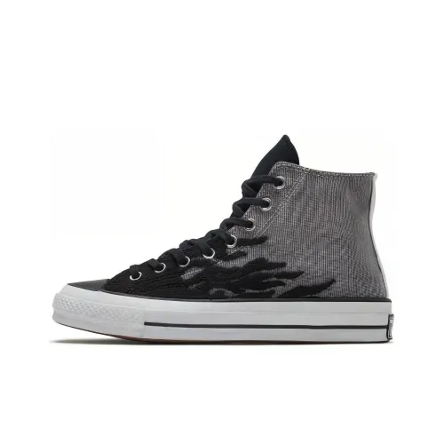 Converse 1970s High Top Canvas Shoes Unisex Black Gray Конверс 1970s Высокие Кеды Унисекс Черный Серый