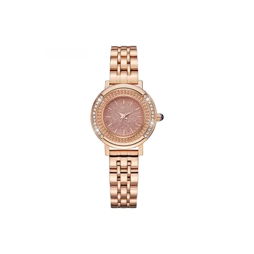 Meibin Кварцевый Movement Женские Часы 28 мм Золотые