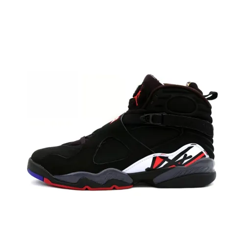 Jordan Air Jordan 8 Retro Playoffs High Top Винтажные баскетбольные кроссовки Мужские Черные 2013