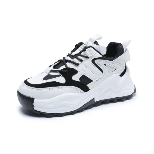 Фламинго Низкий Топ Толстая Подошва Кроссовки Женские