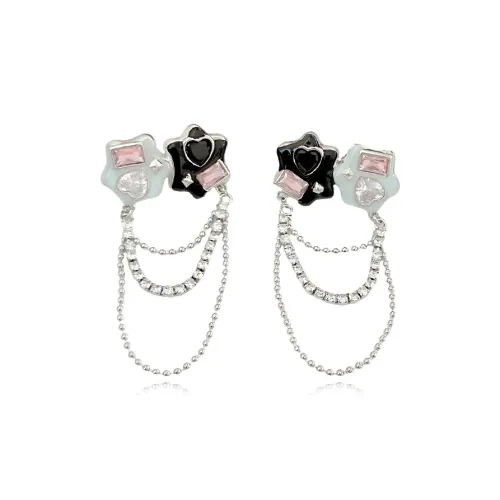 MOREL Сплав Нижняя заколка On Серьги Женские