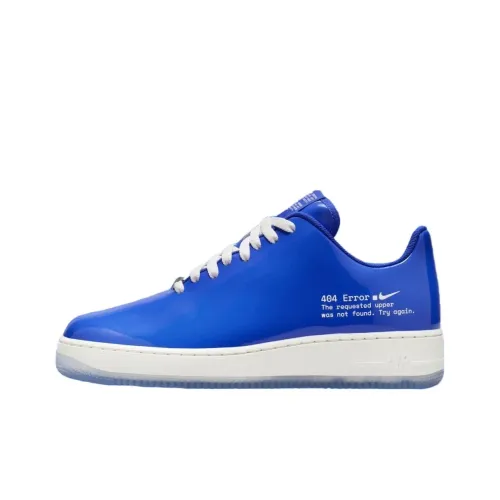 Nike Air FORCE 1 Скейтборд Кроссовки Низкие Синие Белые Унисекс