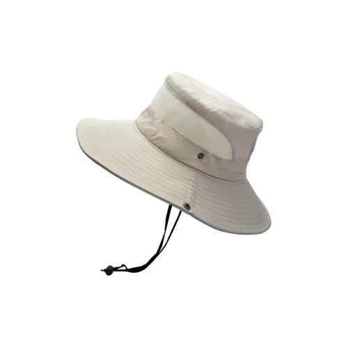 Yi Bu Kang Полиэстер Широкий козырек Шляпа от солнца Пони Шляпа Ведро Унисекс