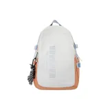 Белый, оранжевый с шахматным узором, украшение.