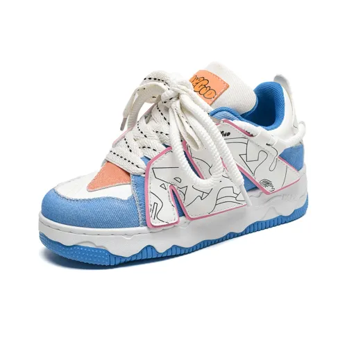 Circle Small Slip-Resistant Abrasion-Resistant Легкие Низкие Кроссовки для скейтбординга Женские