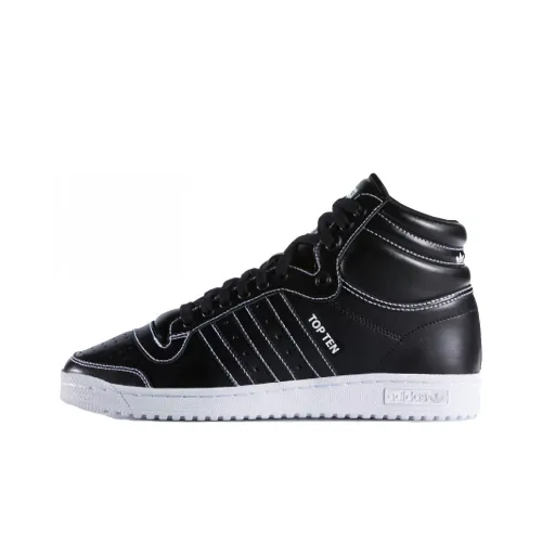 Adidas Originals Top Ten Резистентные Высокие Кроссовки для скейтбординга Мужские Черные
