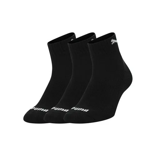 PUMA Низкие носки унисекс 3 упаковки черный