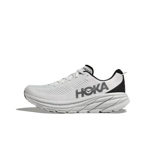 HOKA ONE ONE Rincon 3 Амортизаторы Slip-resistant устойчивые к истиранию Низкий топ Тренировочные Беговые кроссовки Мужские Серый