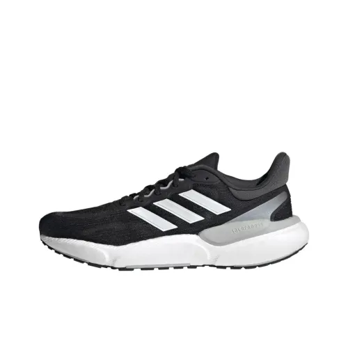 Adidas Solarboost 5 Амортизация Износостойкие Низкие Кроссовки для Бега Женские Черные