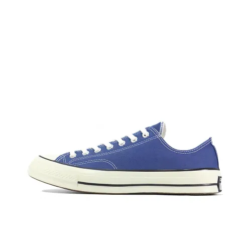 Converse Chuck Taylor All Star 1970s O Abrasion Resistant Дышащий Низкий Топ Кеды Унисекс Морской синий